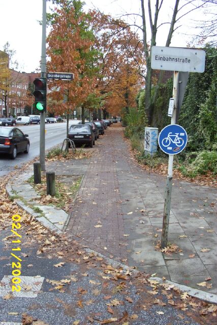 Behringstraße im November 2002