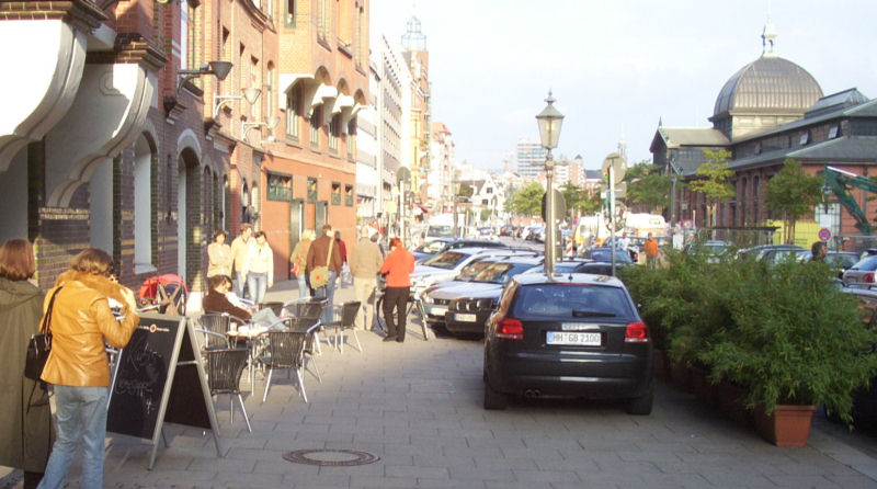 Große Elbstraße im September 2004