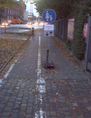 Karolinenstraße im November 2004