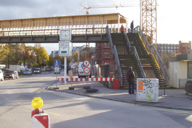 Karolinenstraße im Oktober 2004