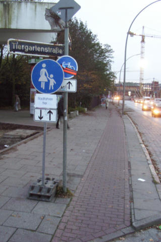 Rentzelstraße im November 2004